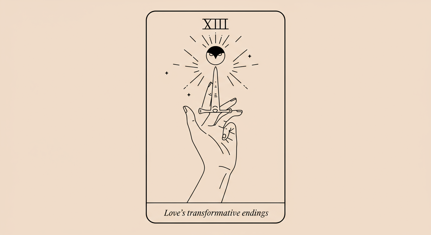 Death Tarot Card: Love's Transformative Endings