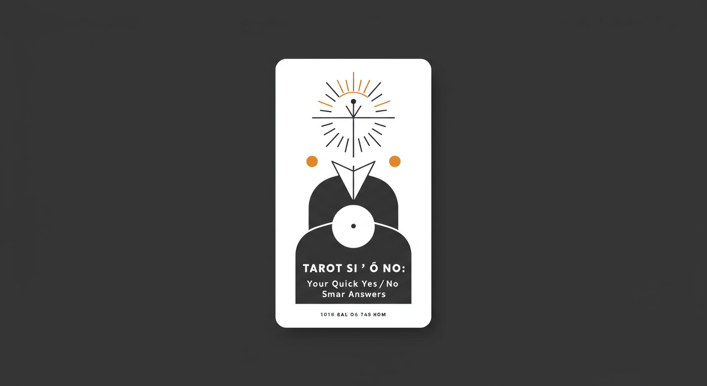 Tarot Si o No: Your Quick Yes/No Answers