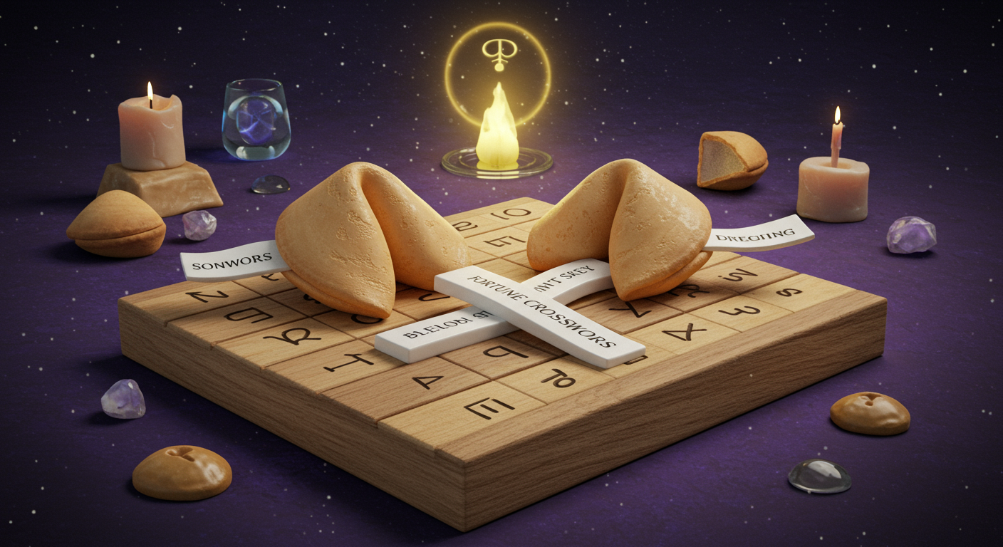 Fortune Cookie Crosswords: Divine Insights