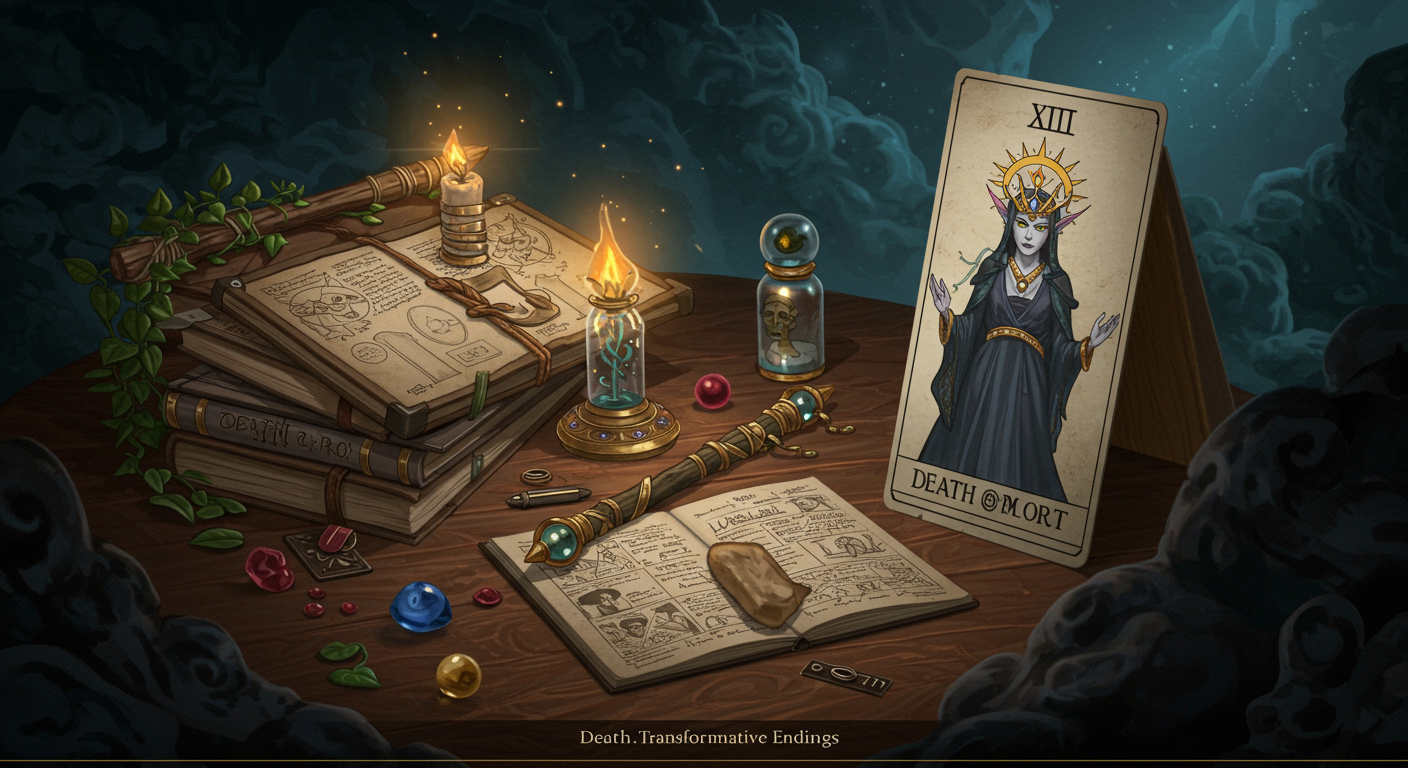 Death Tarot: Love's Transformative Endings