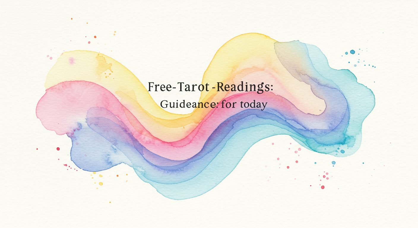 Free Tarot Readings: Guidance for Today