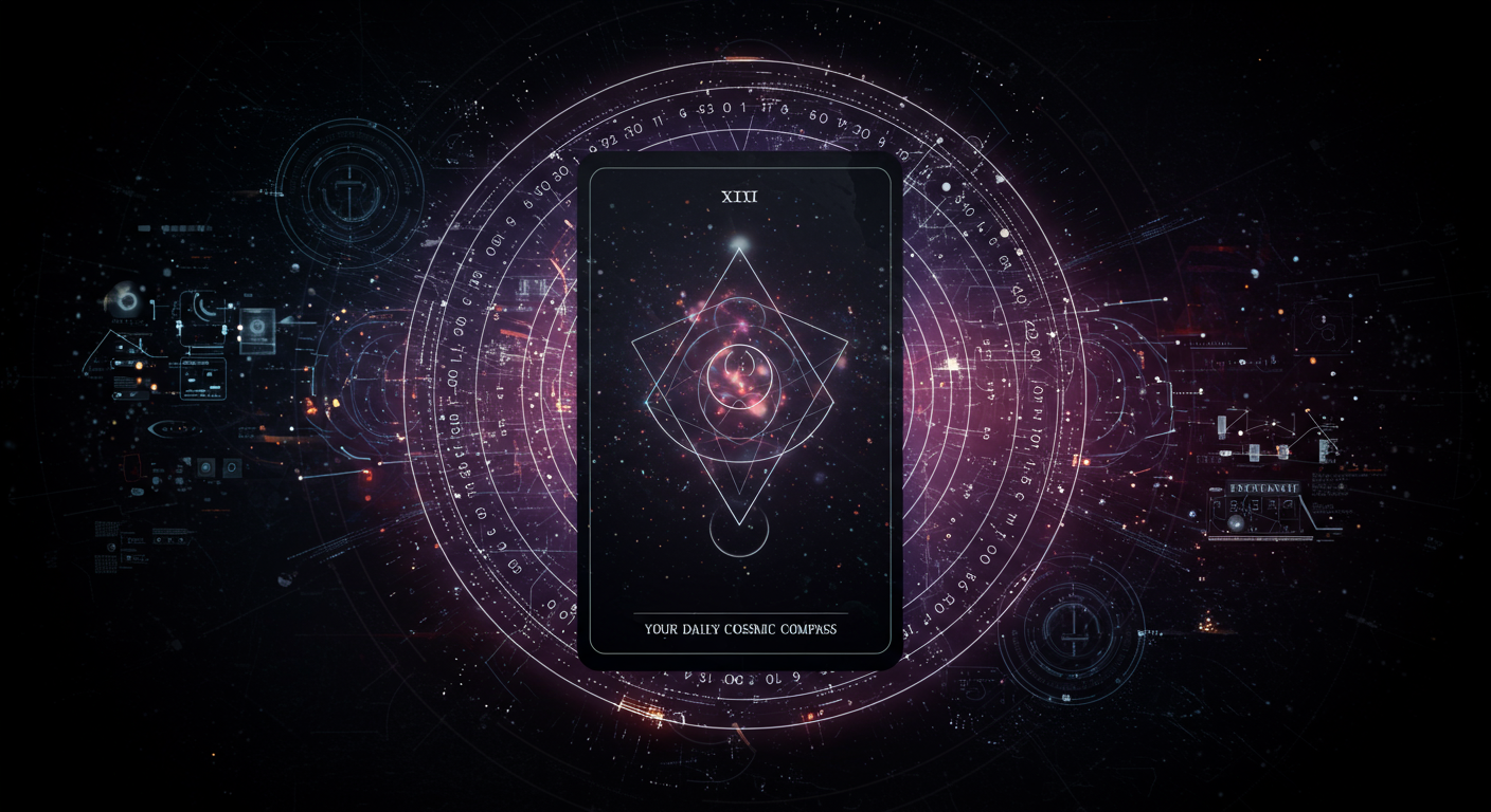 3 Card Tarot: Your Daily Cosmic Compass