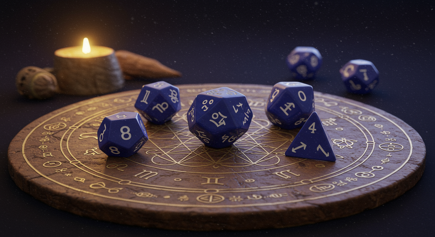Astrology Dice: Cosmic Guidance Now