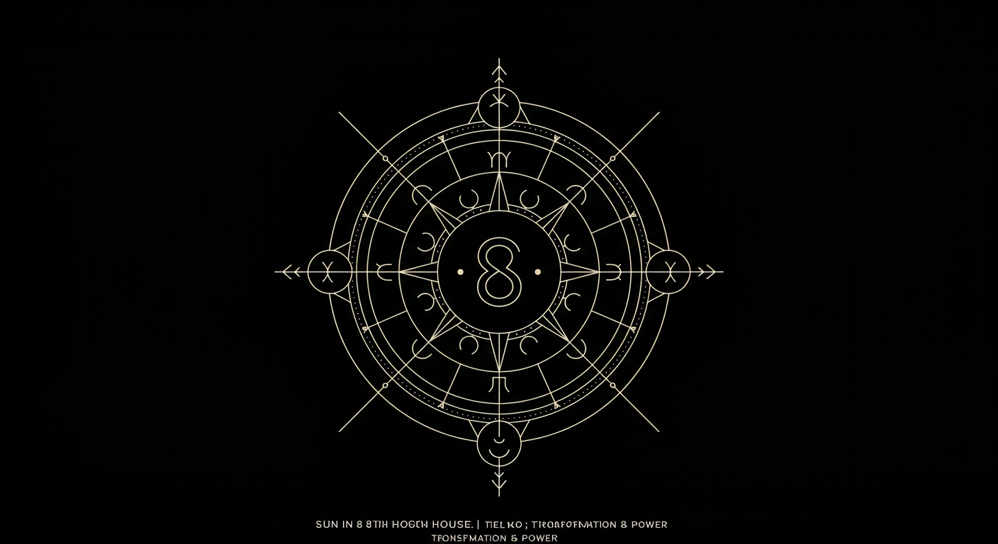 Sun in 8th House: Transformation & Power
