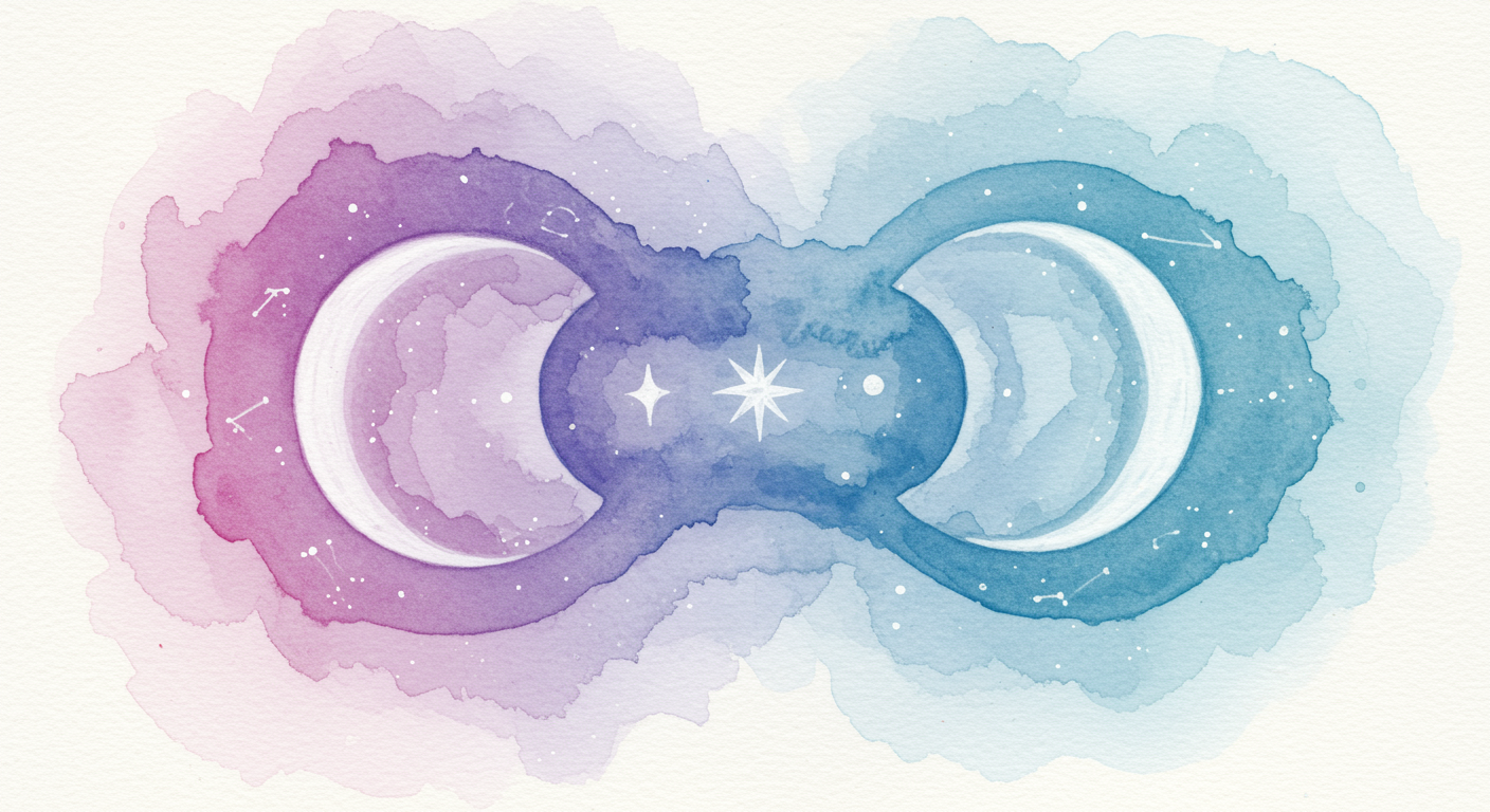Moon Opposite Neptune: Dreamy Illusions