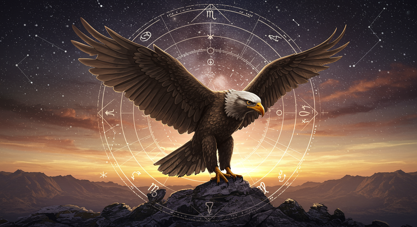Eagle Scorpio: Soaring with Intensity