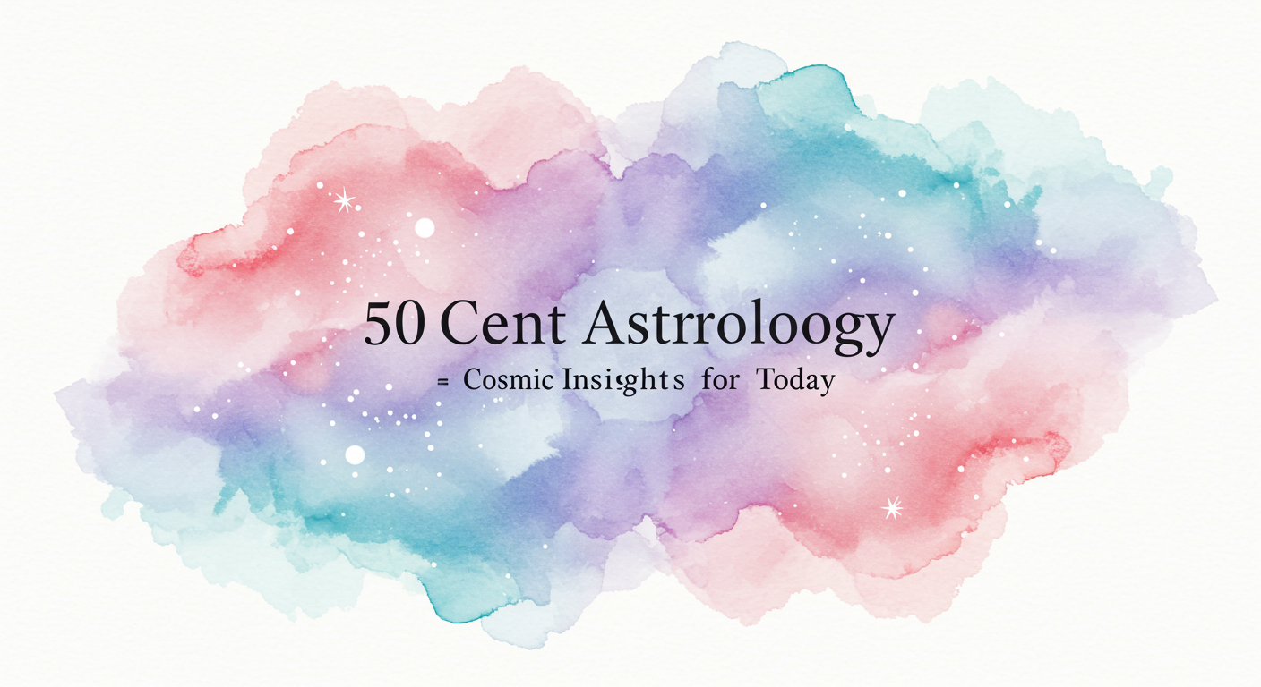 50 Cent Astrology: Cosmic Insights for Today