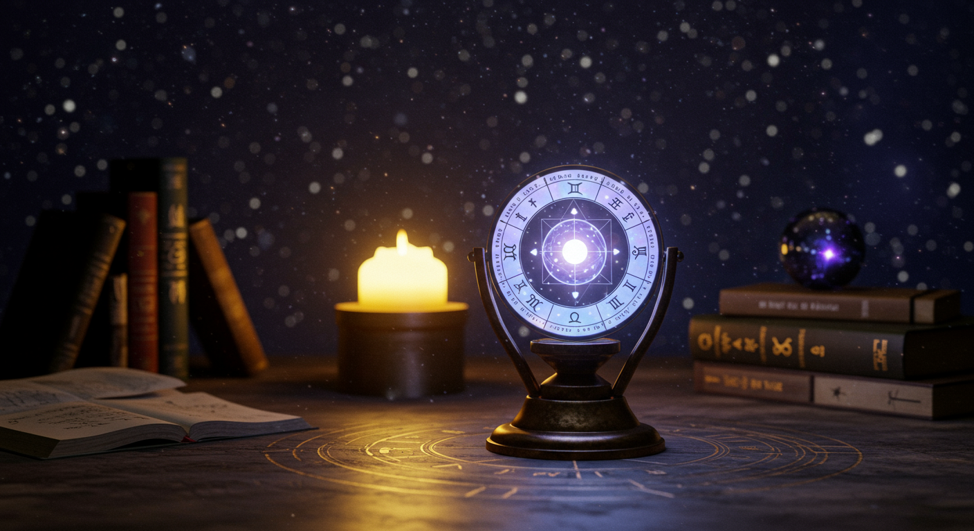 Your Astrology Lamp's Cosmic Glow
