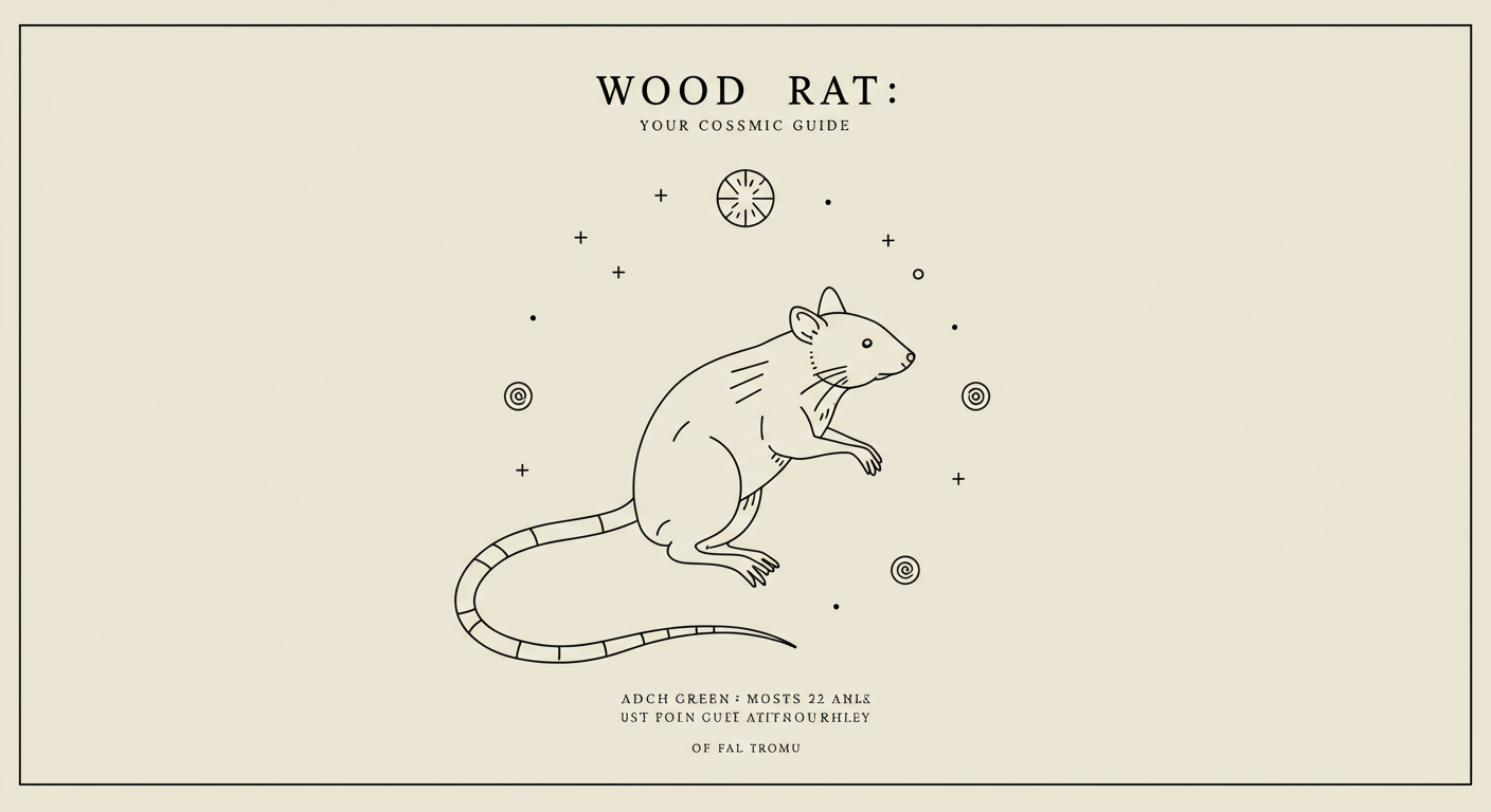 Wood Rat: Your 2025 Cosmic Guide