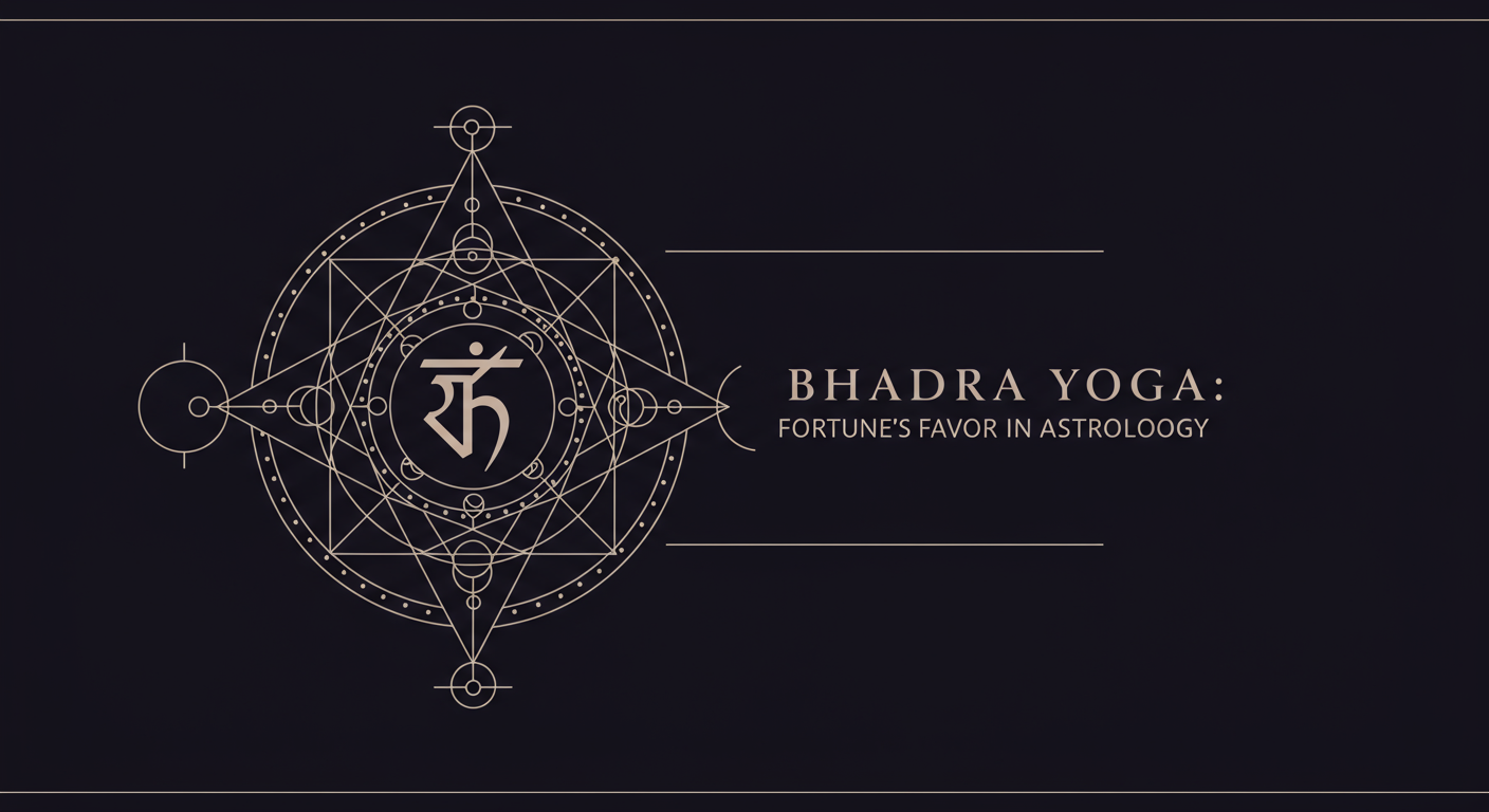 Bhadra Yoga: Fortune's Favor in Astrology