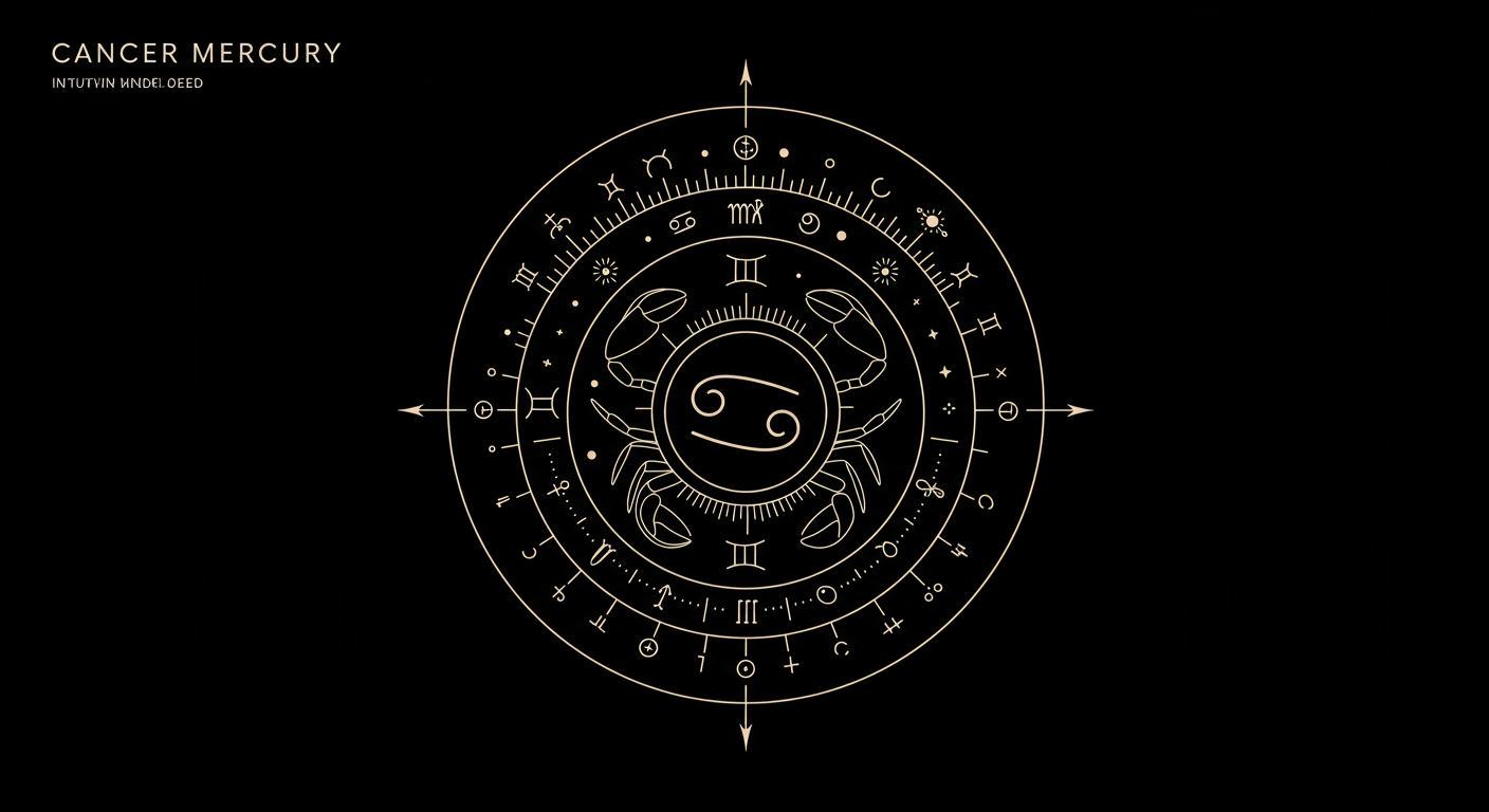 Cancer Mercury: Intuitive Mindset Unveiled