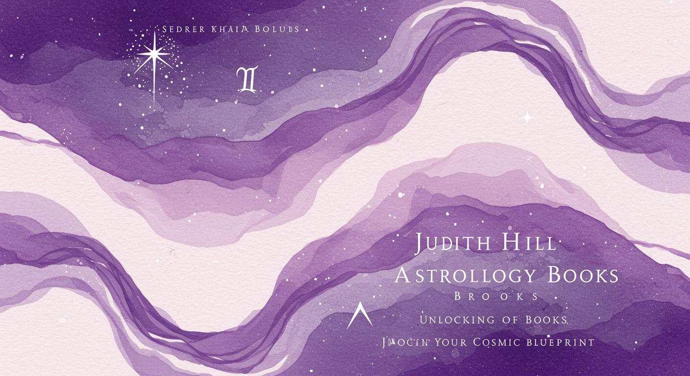 Judith Hill Astrology Books: Unlocking Your Cosmic Blueprint