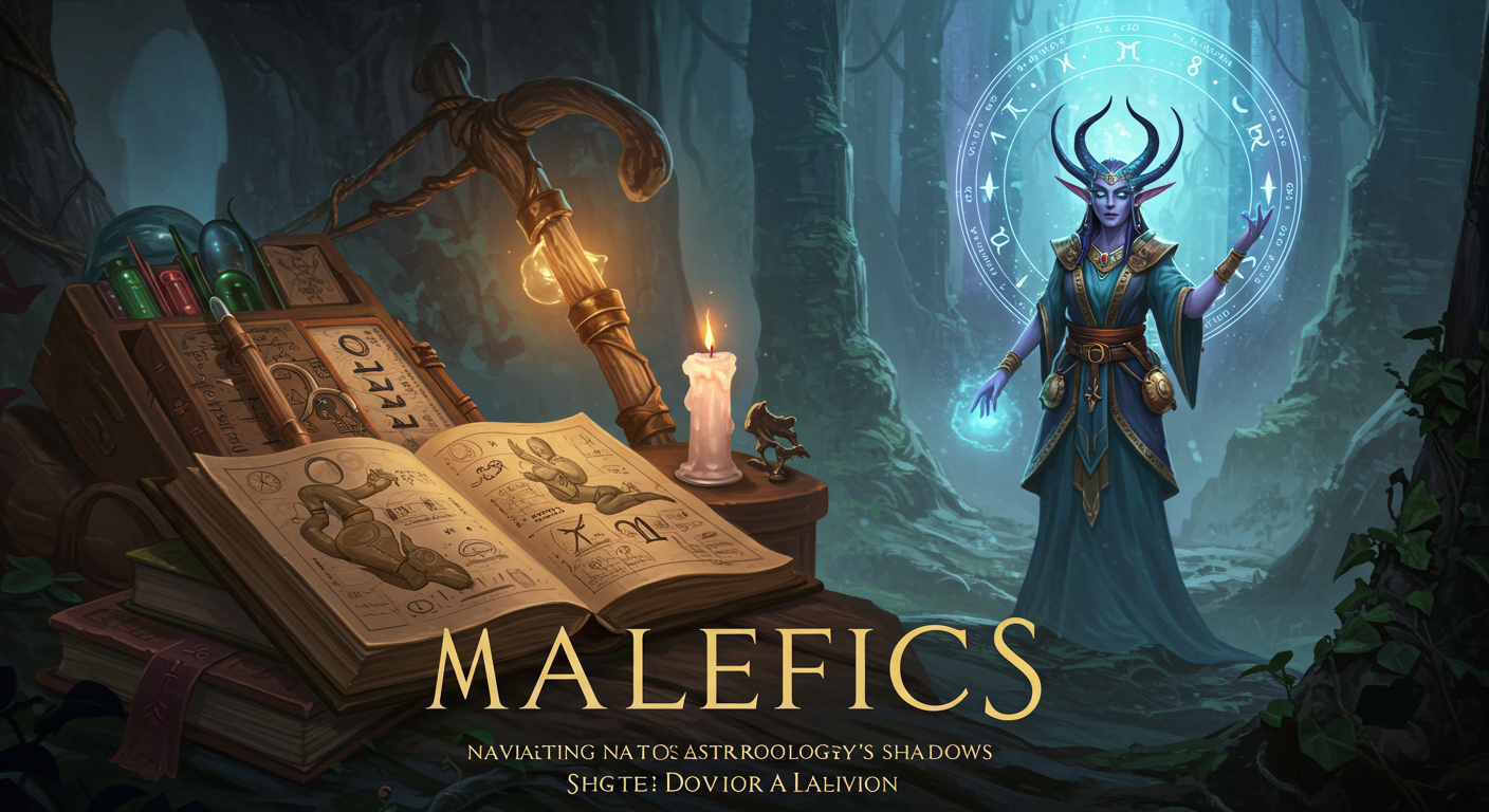 Malefics: Navigating Astrology's Shadows