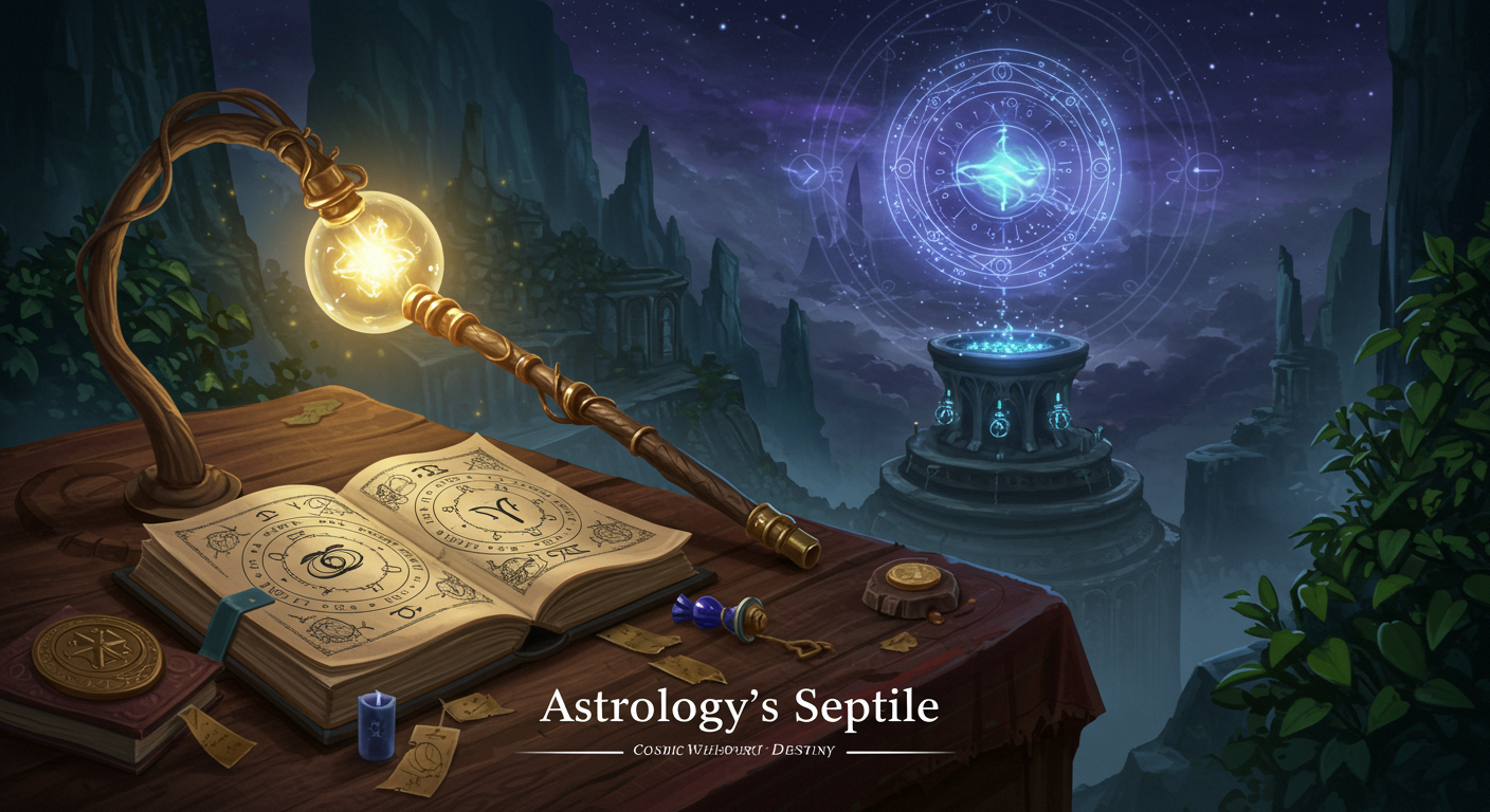 Astrology's Septile: Cosmic Whispers of Destiny