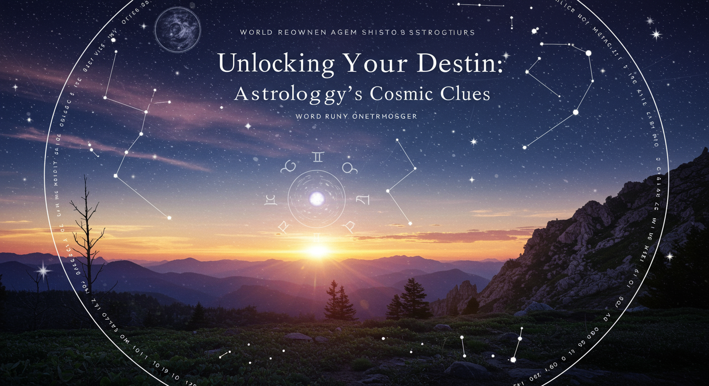 Unlocking Your Destiny: Astrology's Cosmic Clues