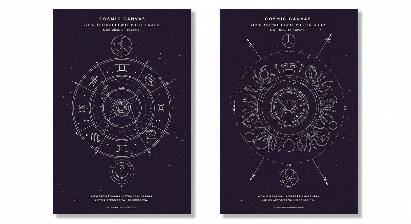 Cosmic Canvas: Your Astrological Poster Guide