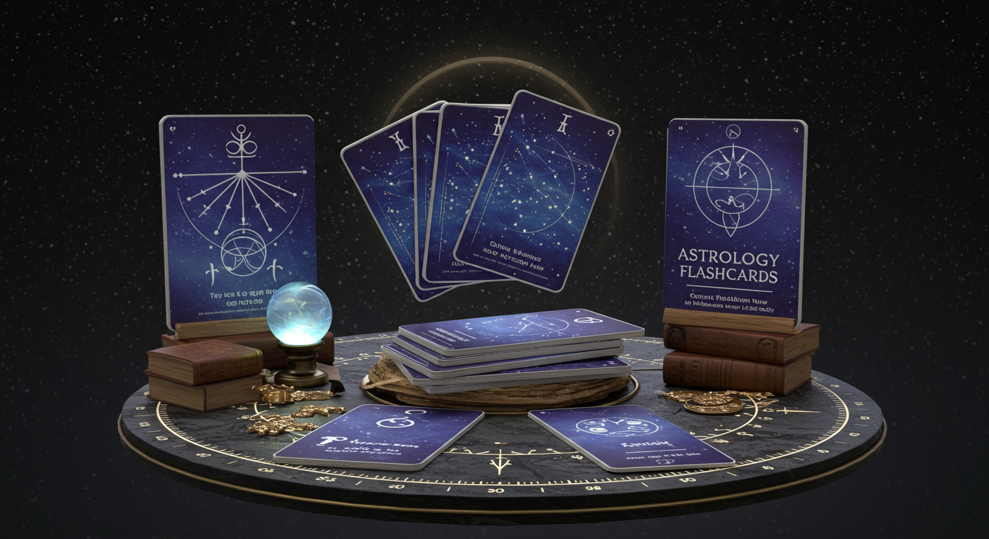 Astrology Flashcards: Cosmic Wisdom Now