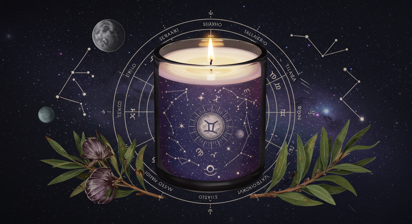 Your Zodiac Sign Candle: Cosmic Glow