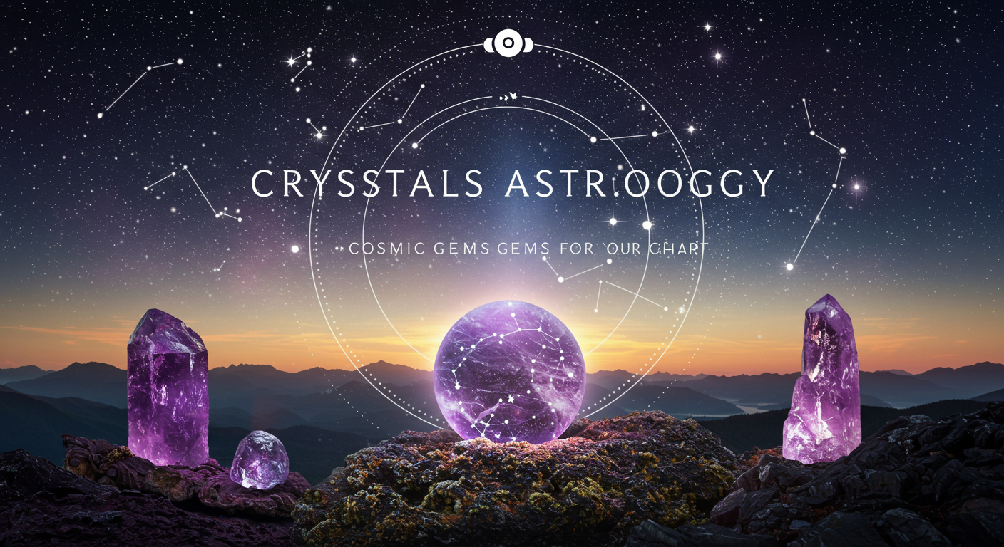 Crystal Astrology: Cosmic Gems for Your Chart