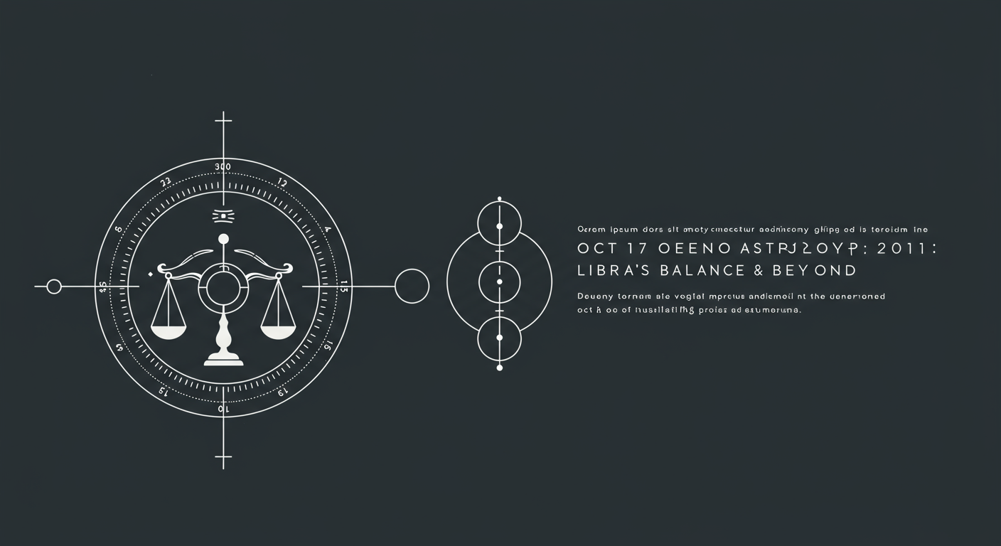 Oct 17 Astrology: Libra's Balance & Beyond