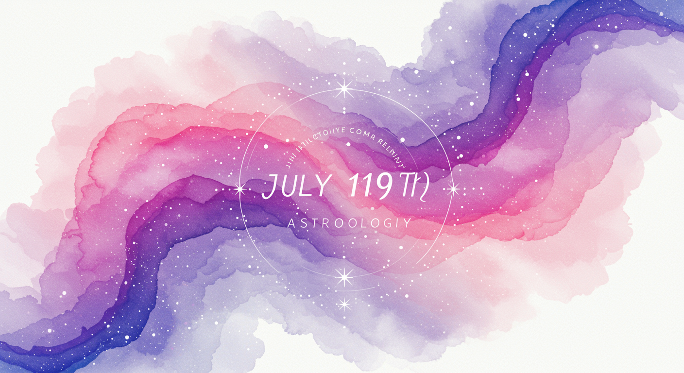 July 19th Astrology: Cosmic Insights Revealed