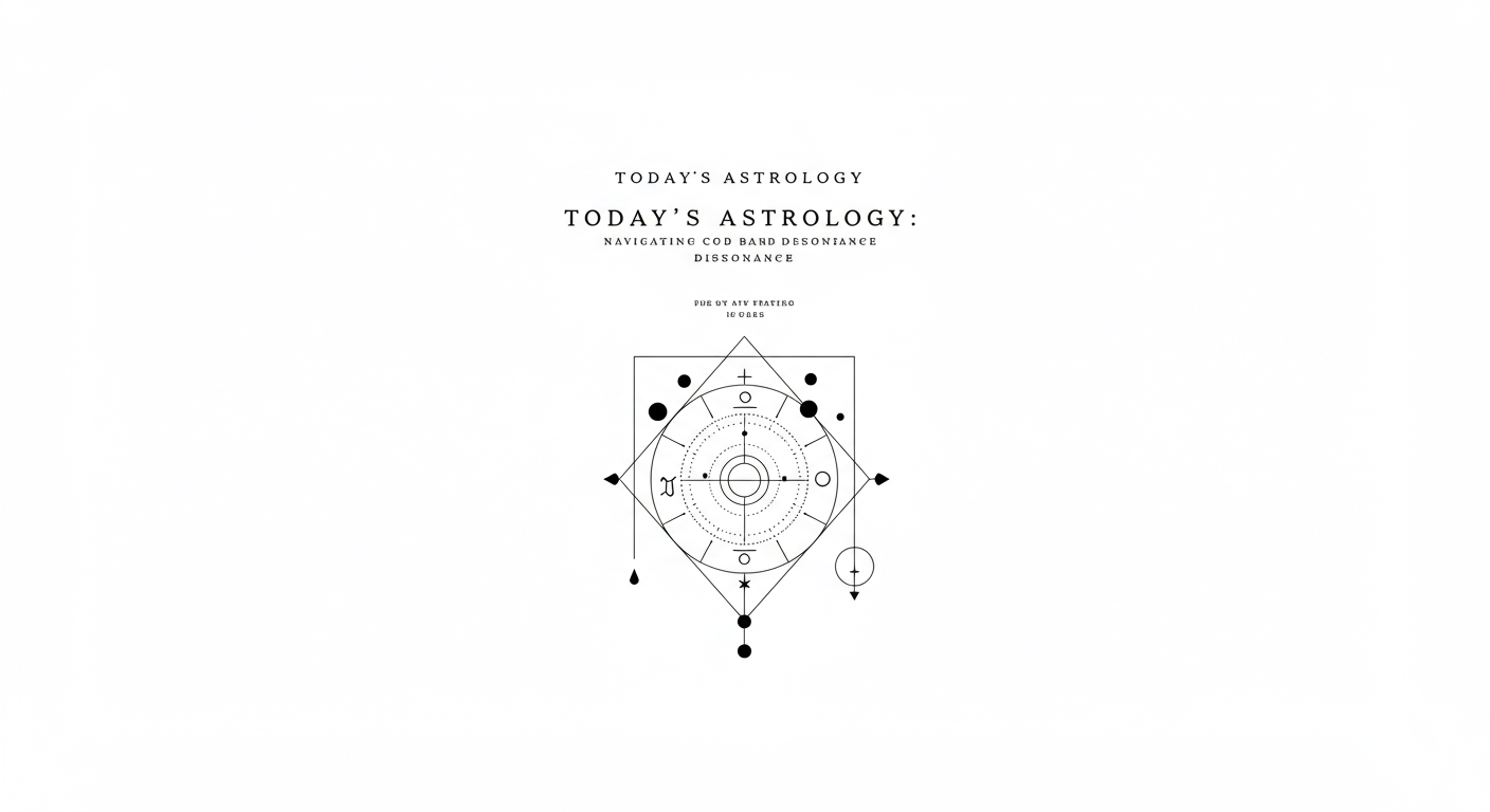 Today's Astrology: Navigating Cosmic Dissonance