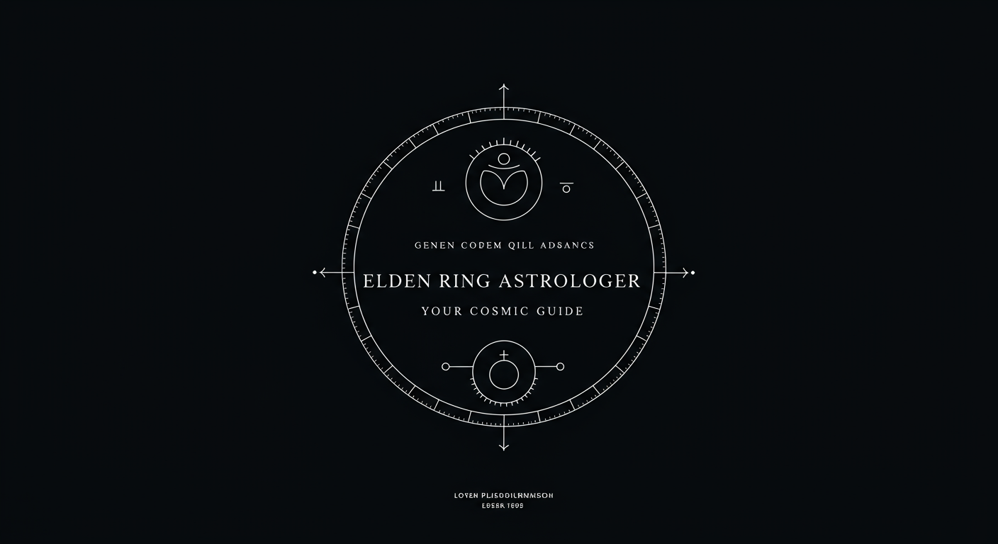 Elden Ring Astrologer: Your Cosmic Guide