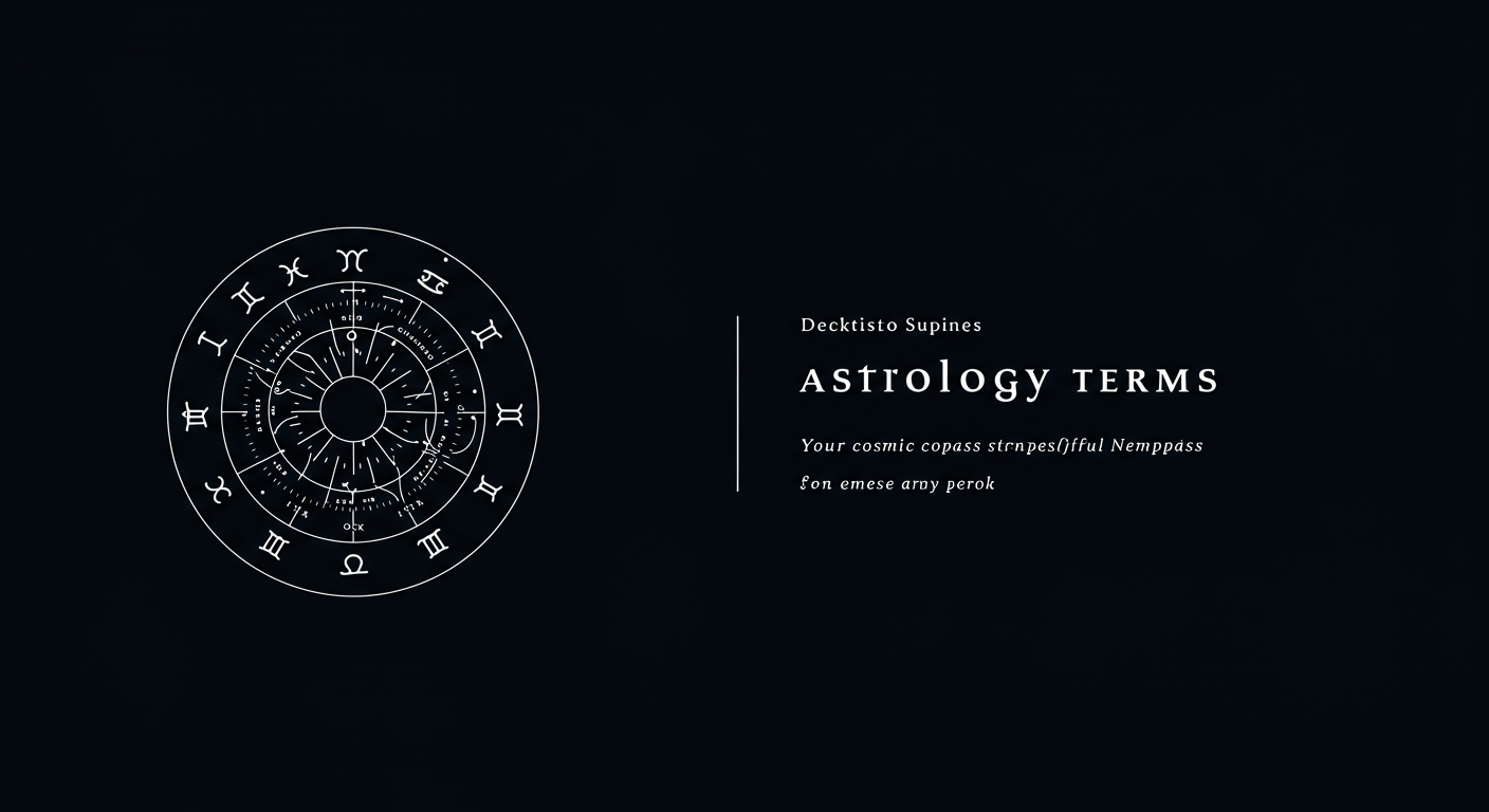 Astrology Terms: Your Cosmic Compass
