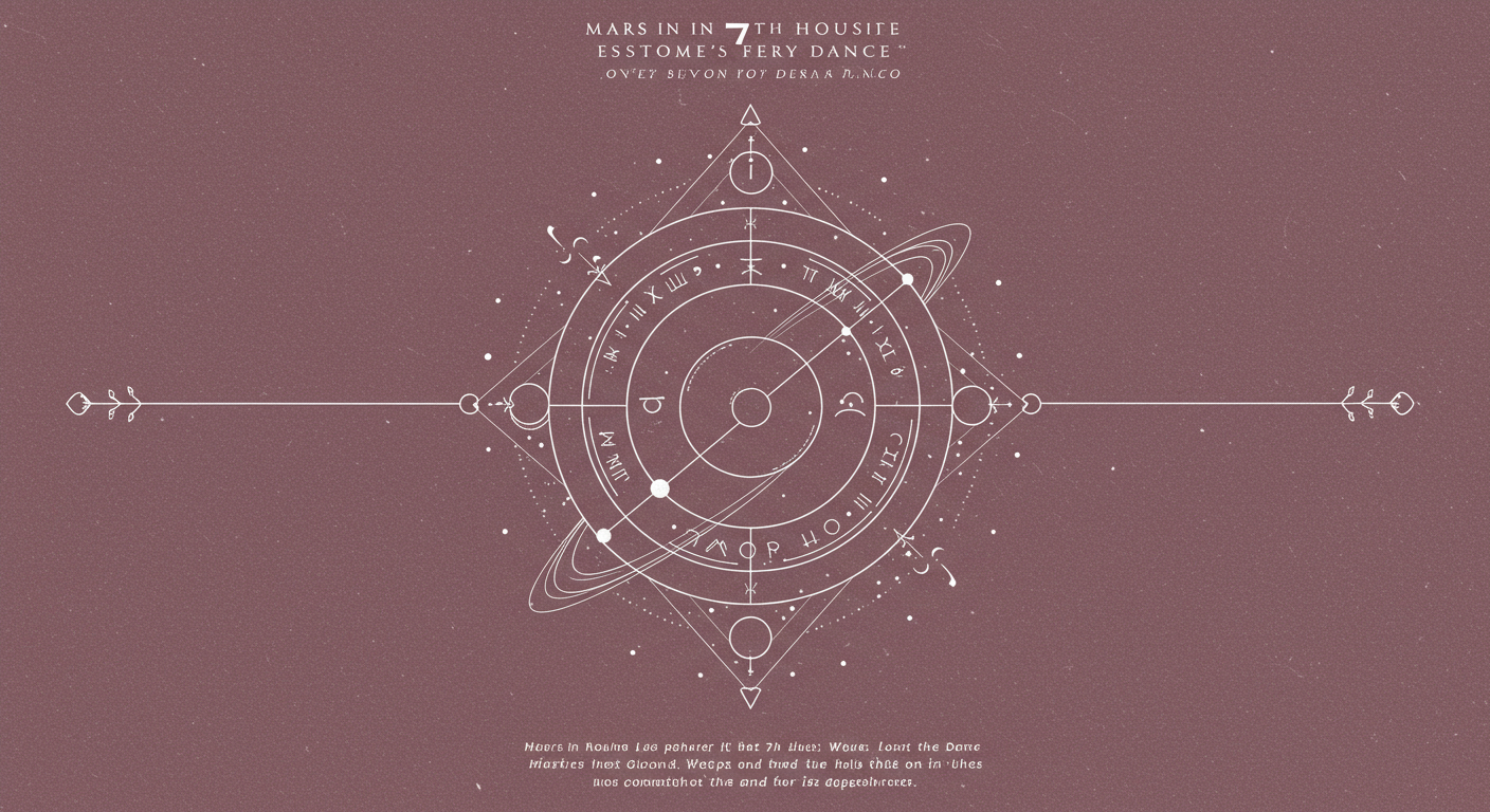 Mars in 7th House: Love's Fiery Dance