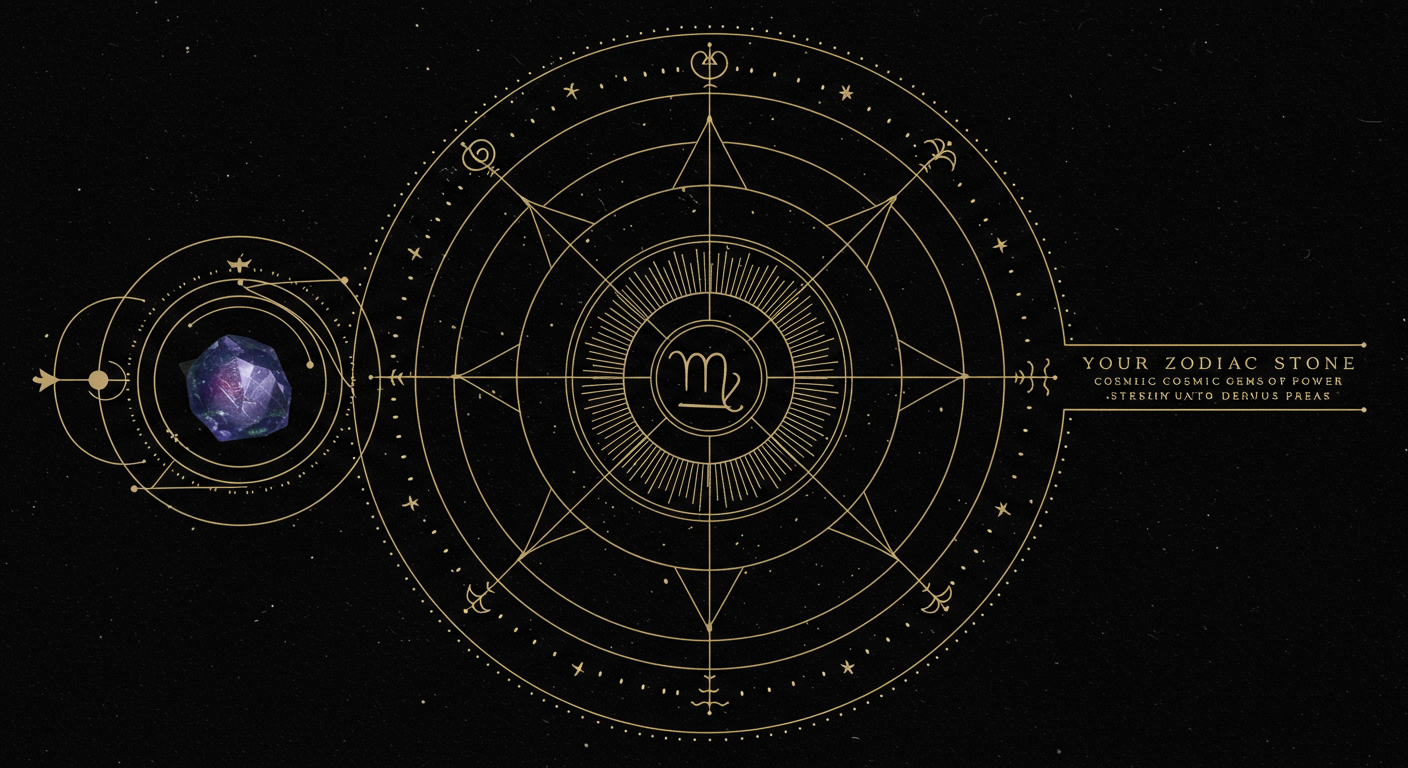 Your Zodiac Stone: Cosmic Gems of Power