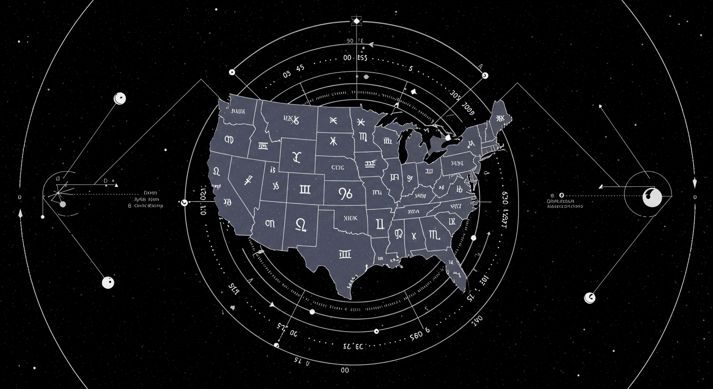 US States Astrology: A Cosmic Compass