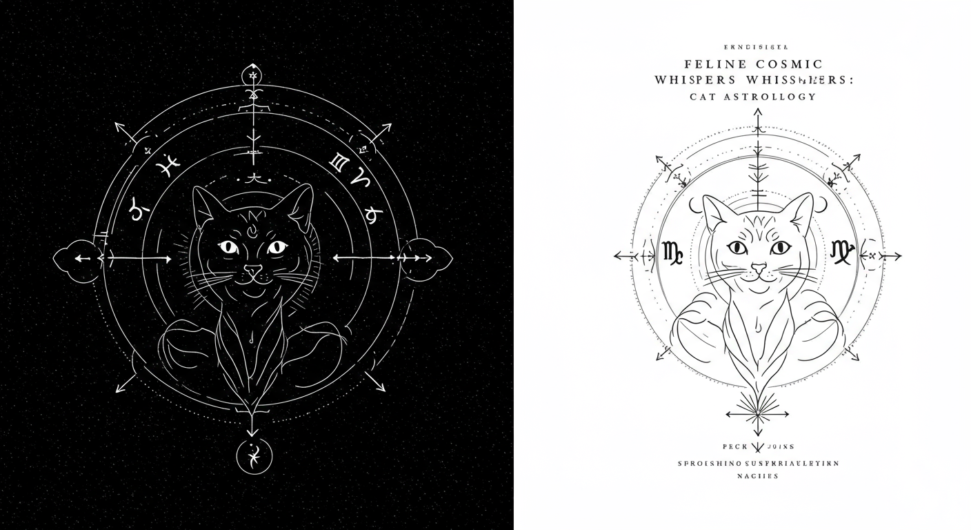 Feline Cosmic Whispers: Cat Astrology