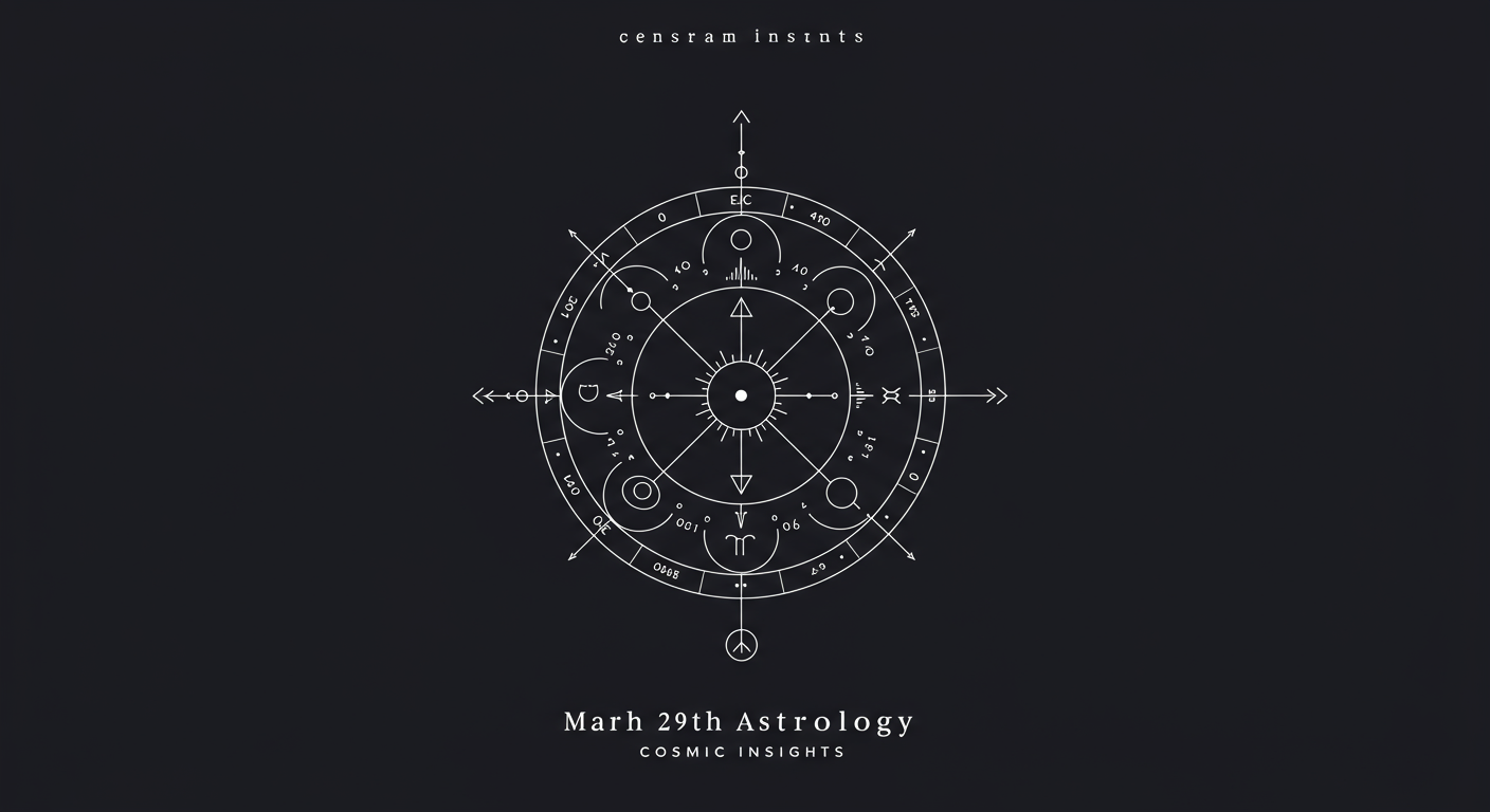 March 29th Astrology: Cosmic Insights