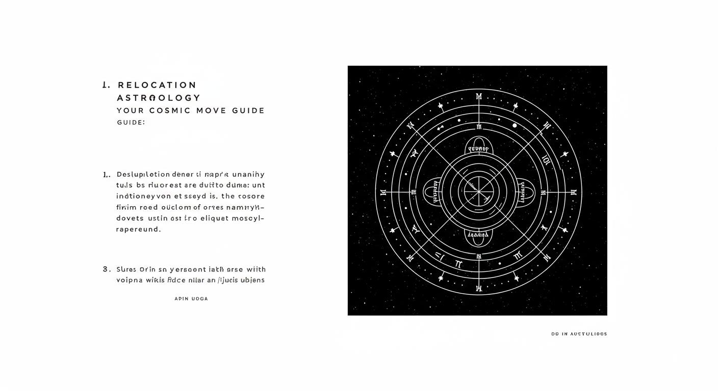 Relocation Astrology: Your Cosmic Move Guide