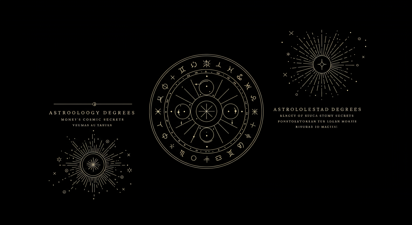 Astrology Degrees: Money's Cosmic Secrets