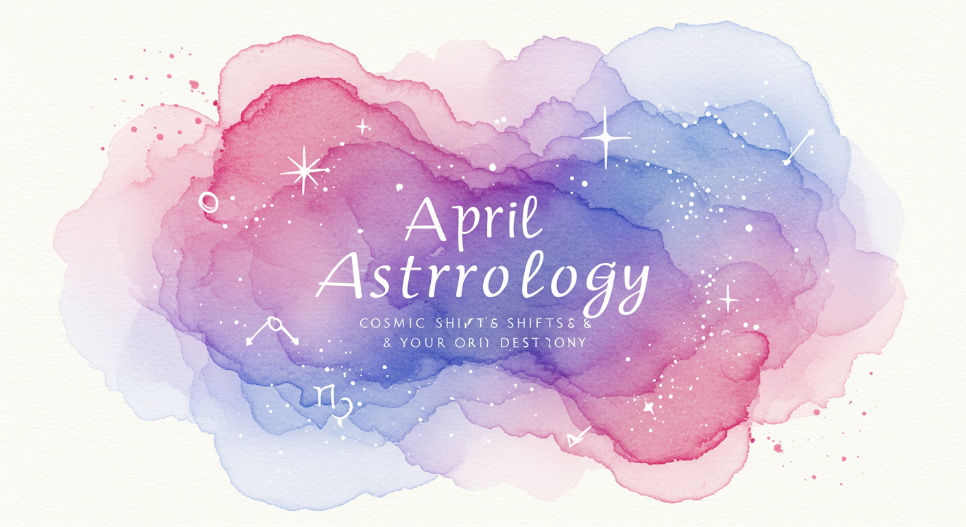 April Astrology: Cosmic Shifts & Your Destiny