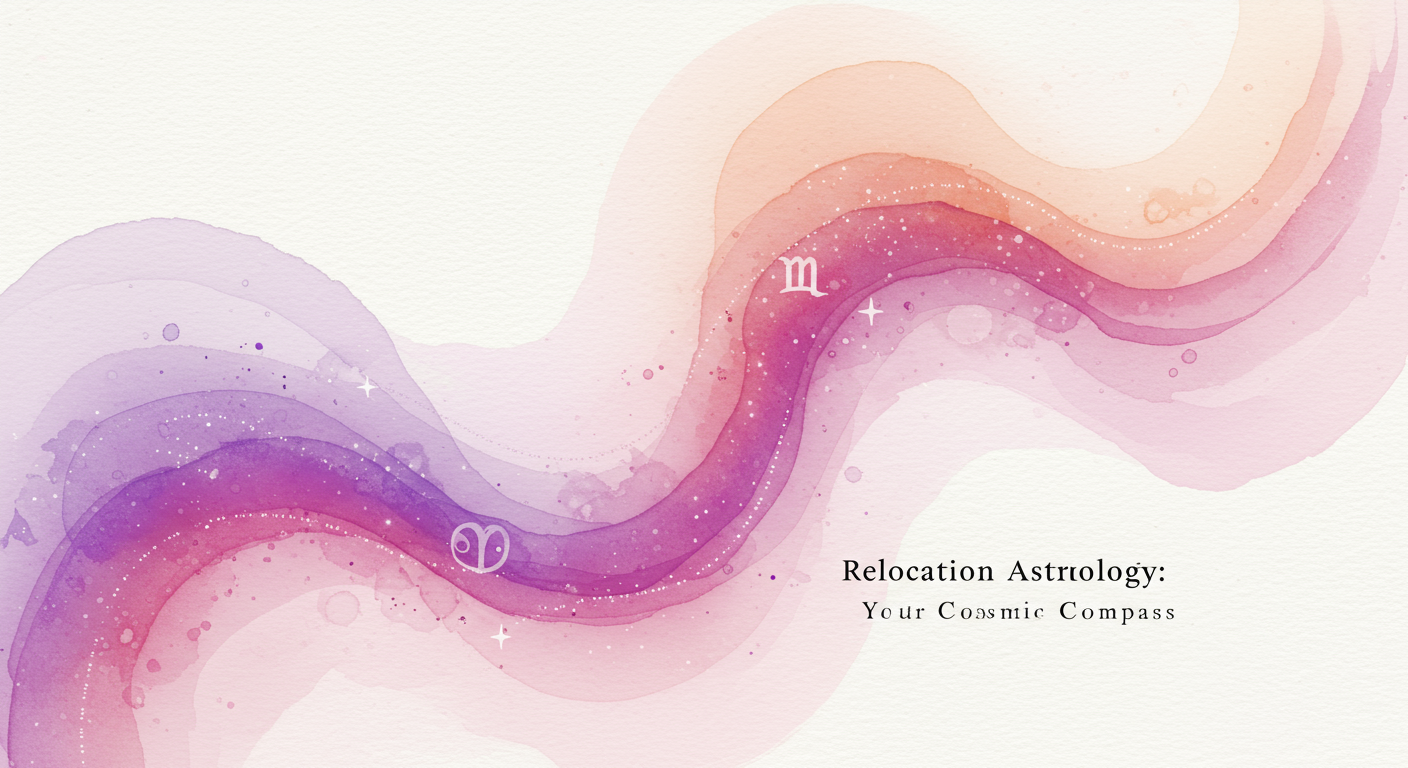 Relocation Astrology: Your Cosmic Compass