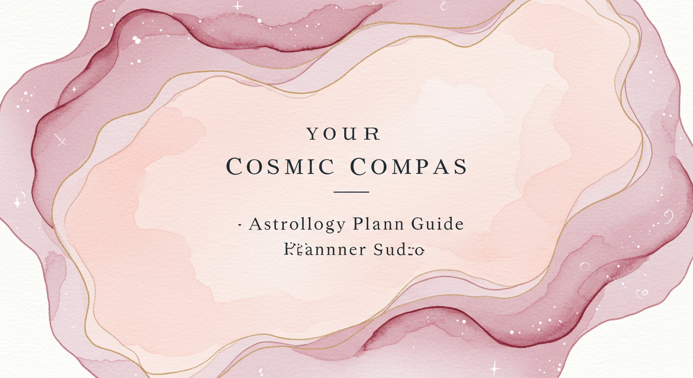 Your Cosmic Compass: Astrology Planner Guide