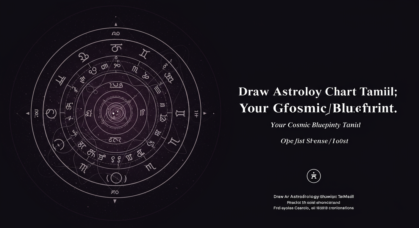 Draw Astrology Chart Tamil: Your Cosmic Blueprint
