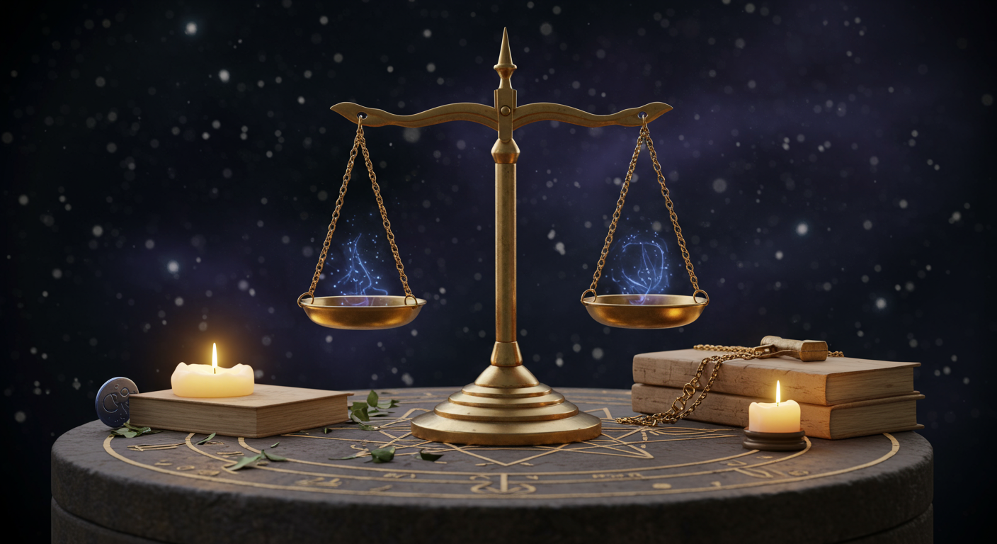Astrologer's Scales: Weighing Your Cosmic Fate