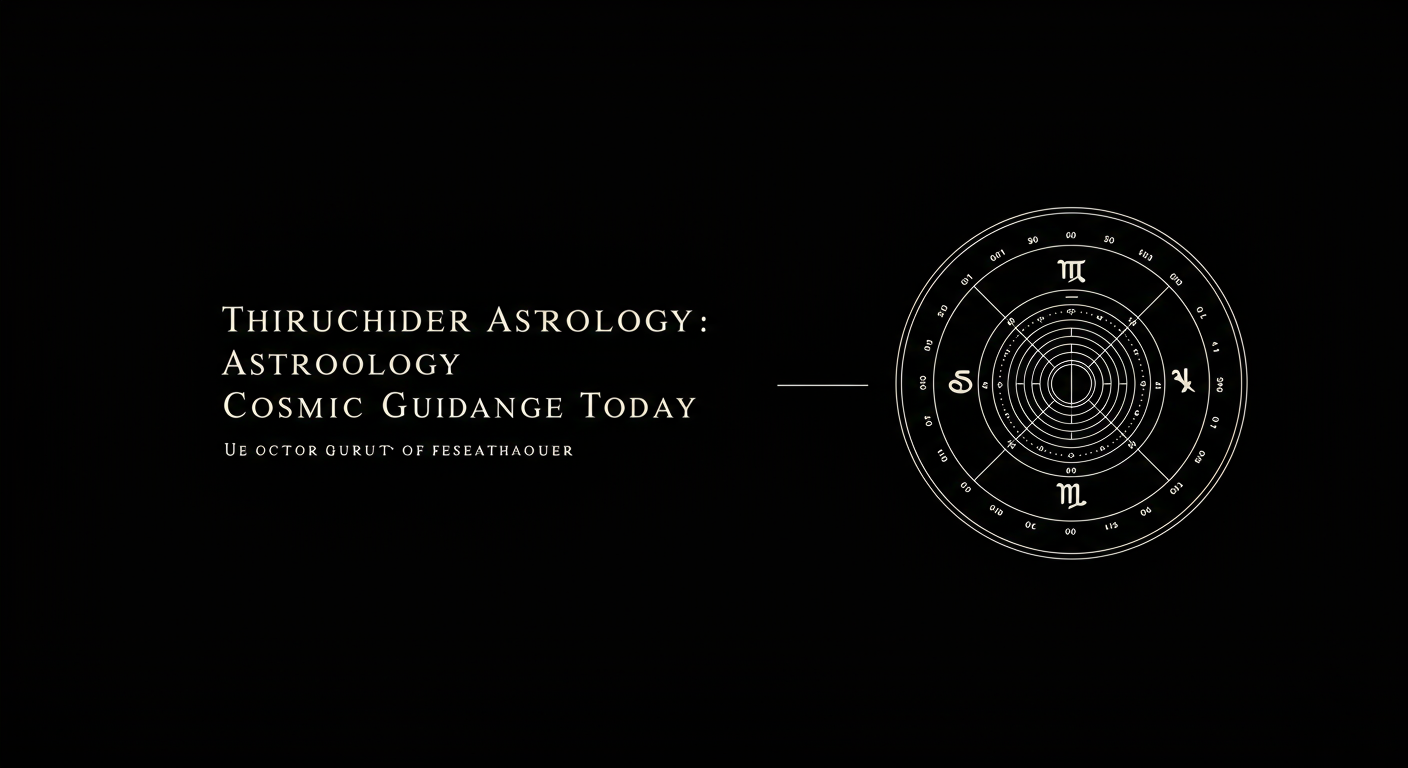 Thiruchuder Astrology: Cosmic Guidance Today