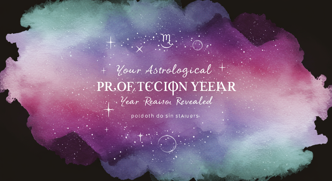 Your Astrological Profection Year Revealed
