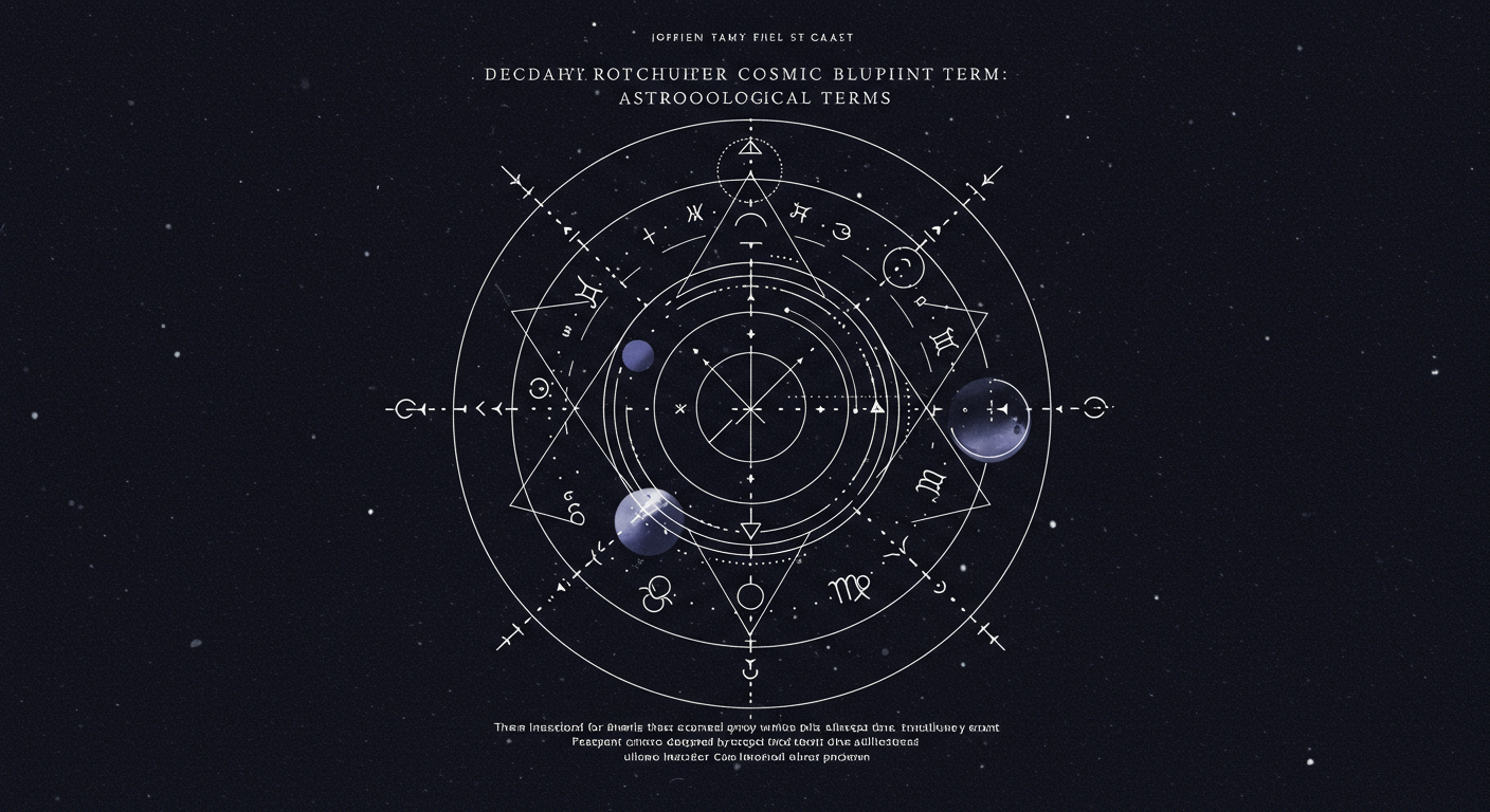 Decoding Your Cosmic Blueprint: Astrological Terms