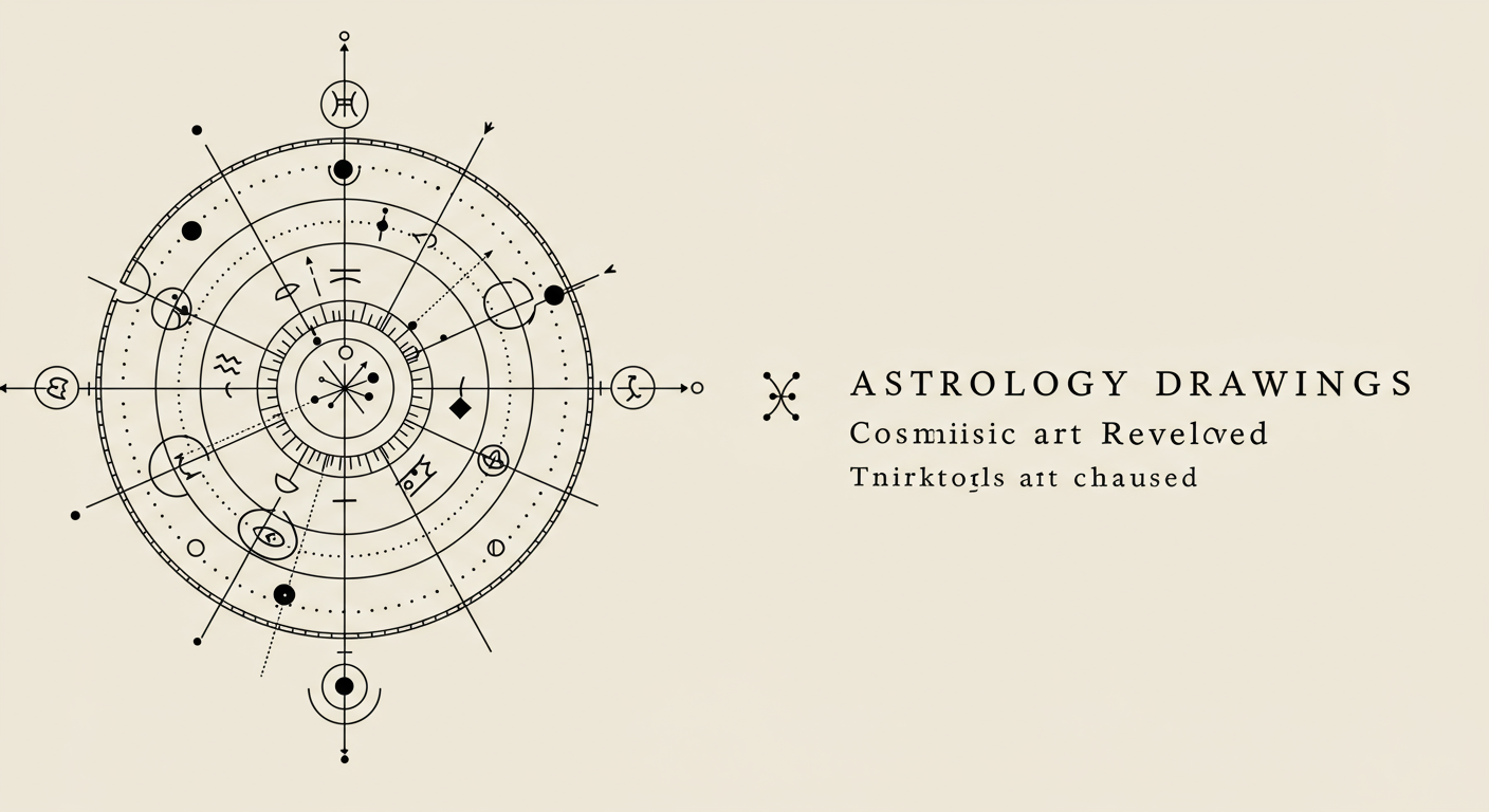 Astrology Drawings: Cosmic Art Revealed