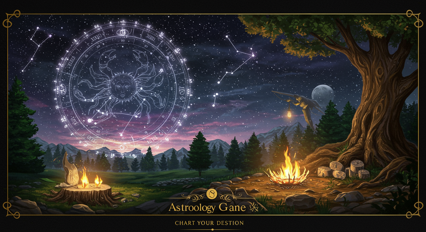 Astrology Game: Chart Your Destiny