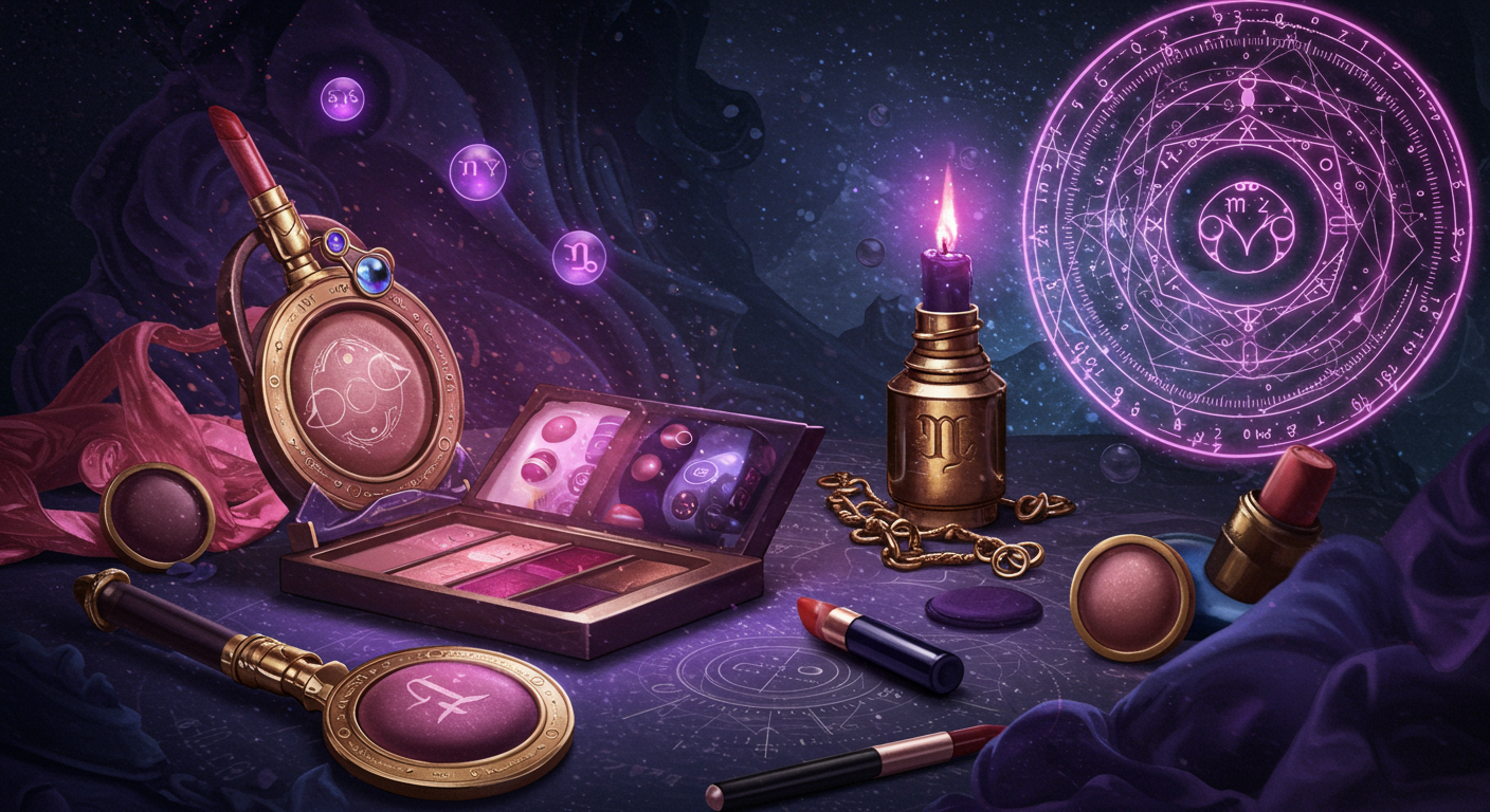Cosmic Glow: Astrology Makeup Trends
