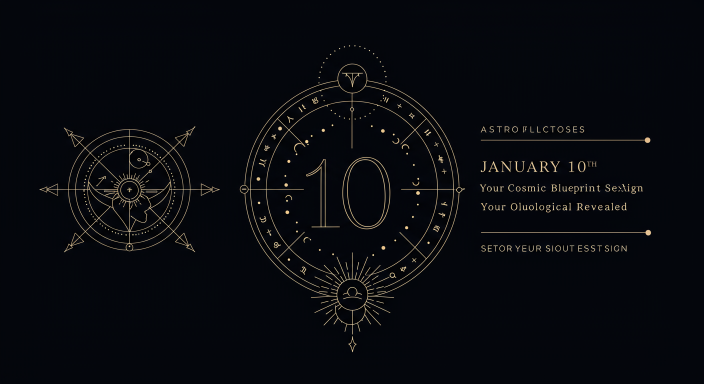 January 10th: Your Cosmic Blueprint Revealed