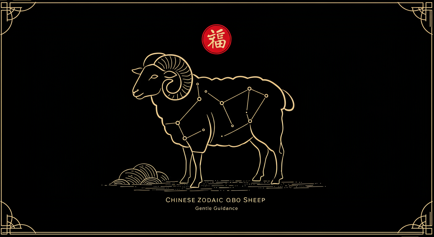 Chinese Zodiac Sheep: Gentle Guidance