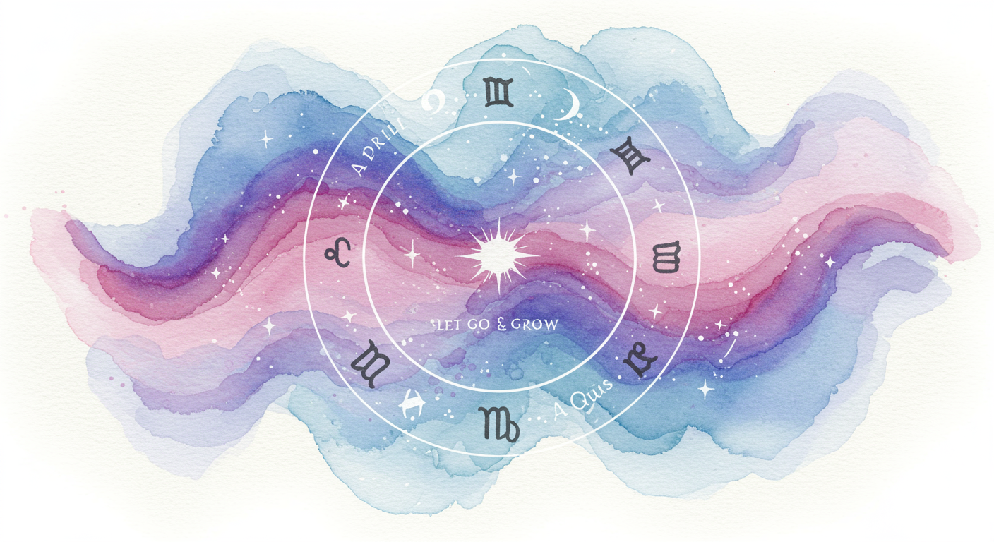 April Zodiac Surrender: Let Go & Grow