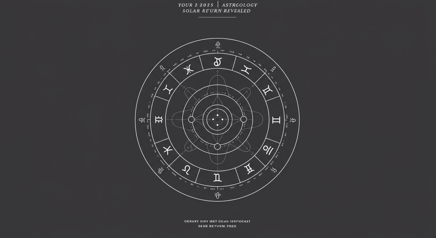 Your 2025 Astrology Solar Return Revealed